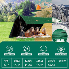 Portable MVPNET tarp compact and ready for on-the-go setups