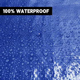MVPNET tarp features a waterproof 5mil layer for reliable moisture protection
