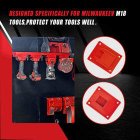MXASLKMZ circular saw tool holder supports heavy tools on a clean wall.