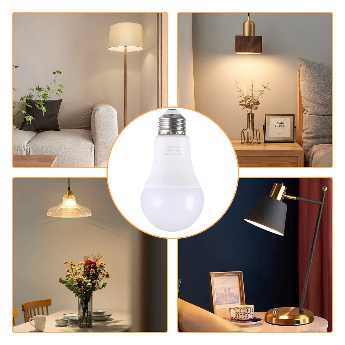 MXhme bulbs suited for living rooms, bedrooms, and home offices.
