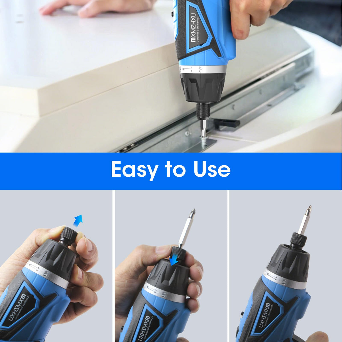 MXMZHXU torque settings of 6+1 offer precise control.