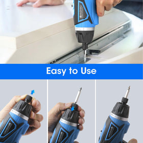 MXMZHXU torque settings of 6+1 offer precise control.