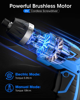 MXMZHXU 2000mAh battery provides long-lasting power for extended DIY sessions.