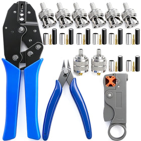 mxuteuk coaxial tool kit overview showing durable components for reliable connections