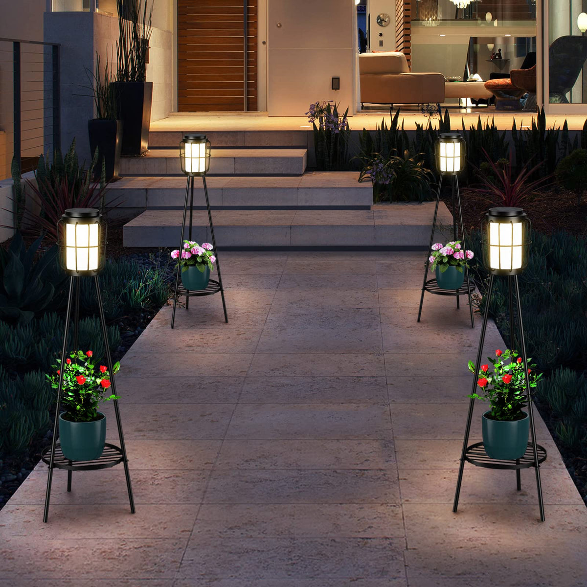 MXwcy decorative yard lantern enhances walkways and balconies
