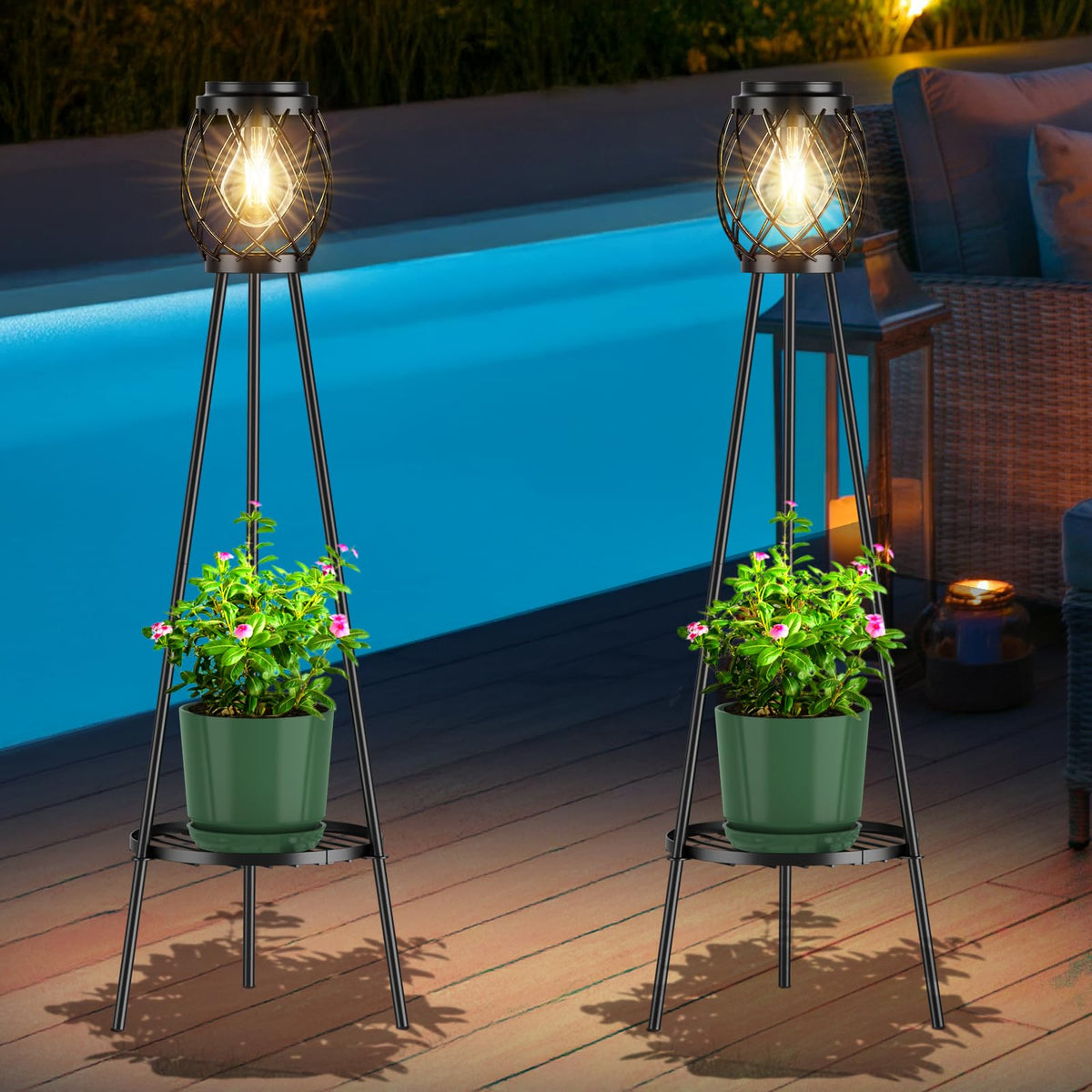 MXwcy yard lights elevate garden lighting with durable, stylish design.