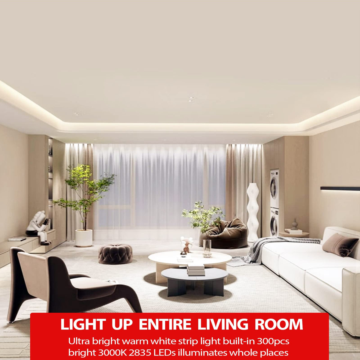 MY BEAUTY LIGHT LED strip kitchen cabinet setup enabling task lighting and easy access