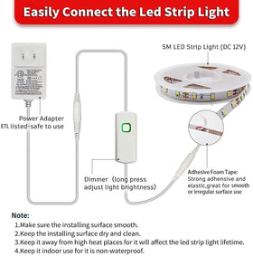 MY BEAUTY LIGHT pantry illumination helps find items quickly.