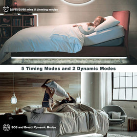 MY BEAUTY LIGHT dynamic modes SOS and breath create ambience