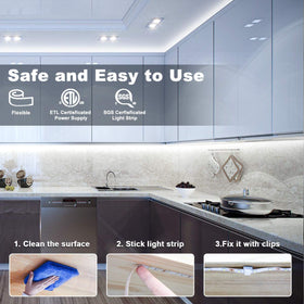 MY BEAUTY LIGHT strong adhesive back ensures secure mounting
