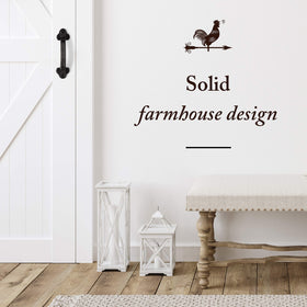My Fancy Farmhouse powder-coated finish resists rust in all climates