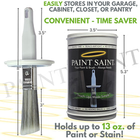 My Paint Saint HaloTip premium brush for smooth, precise strokes.