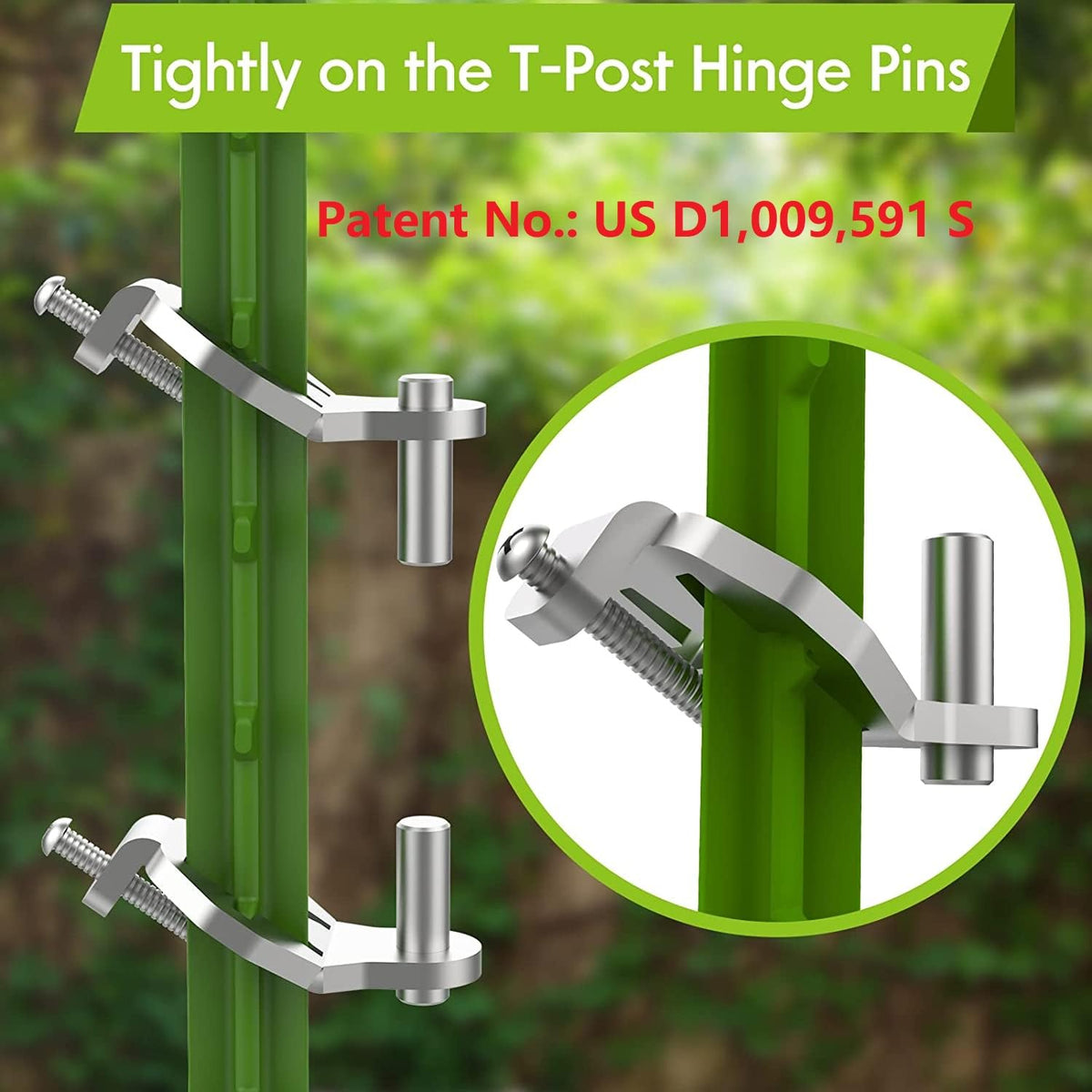 MY RUSTIC hinge pin with included Allen key enables easy setup.