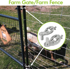 Smooth gate swing up to 200+ degrees with MY RUSTIC hinge pins.