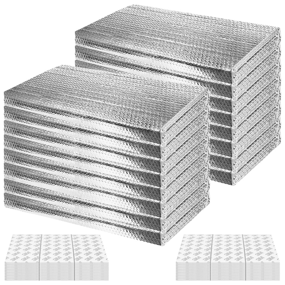 MYFAMIREA 16P garage door insulation kit panel for energy efficiency and comfort