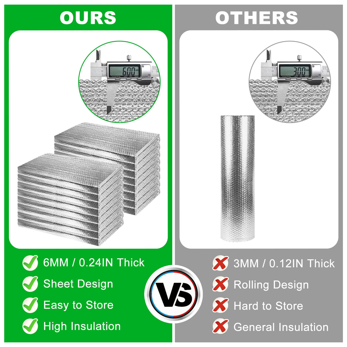 MYFAMIREA versatile kit for garage attic walls and doors