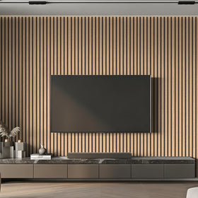 myforHD waterproof faux wood wallpaper for easy cleaning and durability.