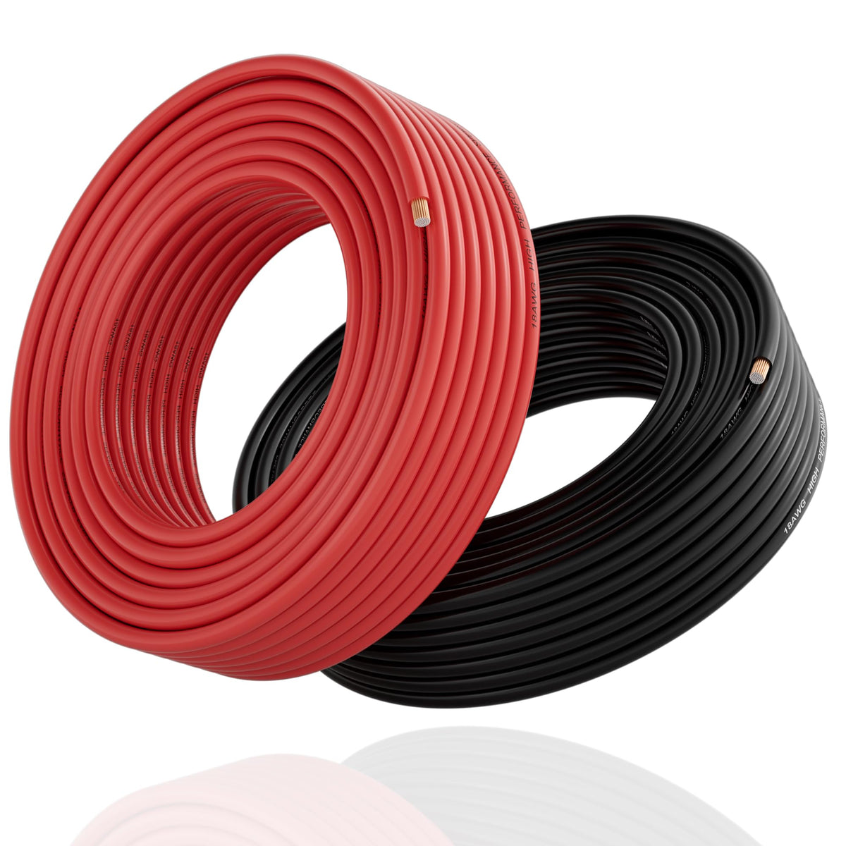 Mygatti 12 AWG CCA red wire 50 ft for automotive projects and quick installs.