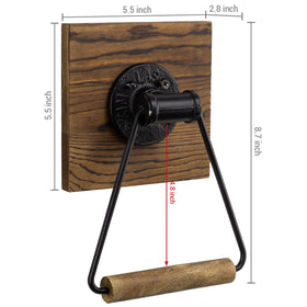 MyGift kitchen towel organizer wall mount keeps towels within reach