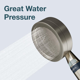 MyHalos detachable filter shower head ready for quick cleaning and replacement