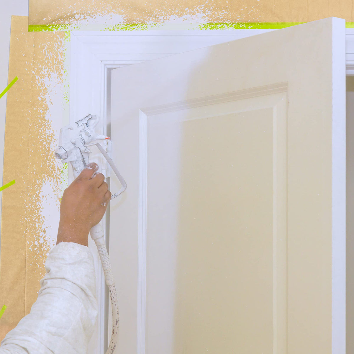 MyLifeUNIT masking paper 18in x 50ft shields surfaces during spraying