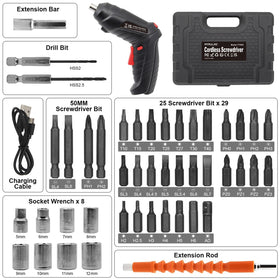 MYMULIKE 47-piece accessory set speeds up tasks.