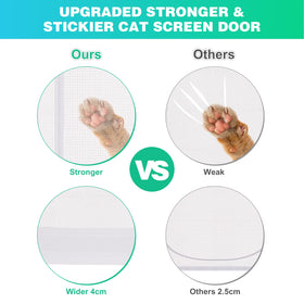 MYPIN dog-proof entry keeps pets inside while air flows