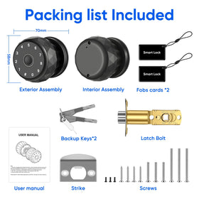 MYPIN door installation guide for easy 10-minute setup.
