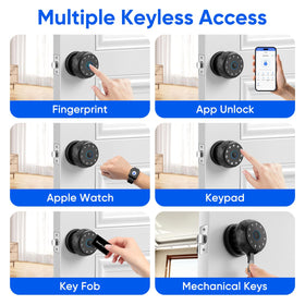 MYPIN keypad entry on the lock enables secure PIN access.