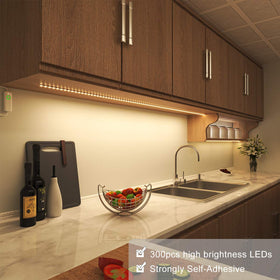 MYPLUS dimmable LED strip with 10 brightness levels for flexible mood lighting