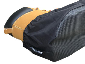 MyShoeCovers water-resistant nylon uppers keep interiors dry after visits.