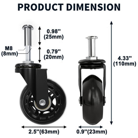 MySit Creeper wheels demonstrate 360-degree rotation for easy maneuvering.