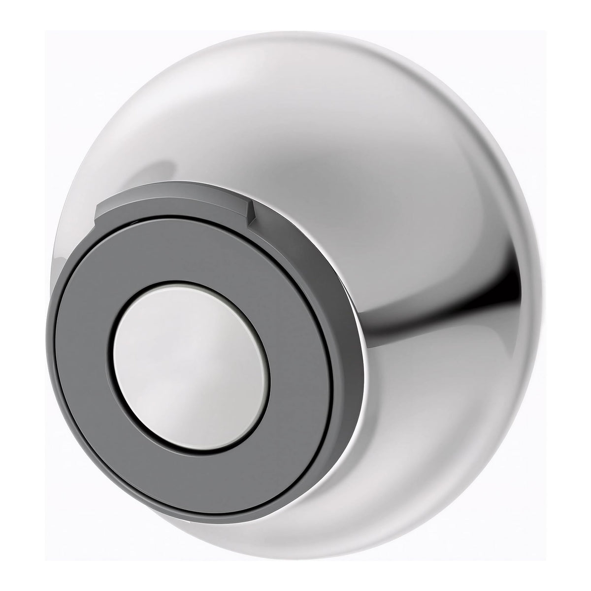 Mythlings magnetic remote dock for Moen Magnetix chrome holds the shower head securely.
