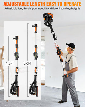 MYTOL extendable rod reaches high walls and ceilings