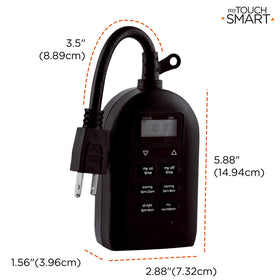 myTouchSmart 26898-P1 large LCD screen for easy viewing