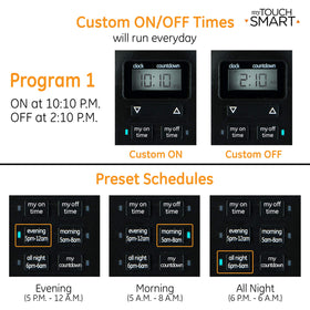 myTouchSmart 26898-P1 weather-resistant design enables indoor/outdoor use