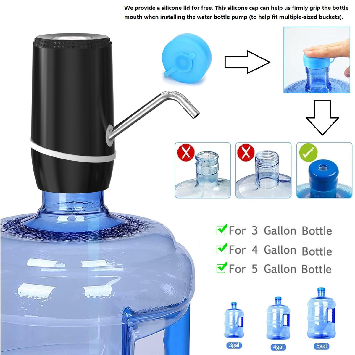 Myvision food-grade silicone hose keeps drinking water safe and clean.