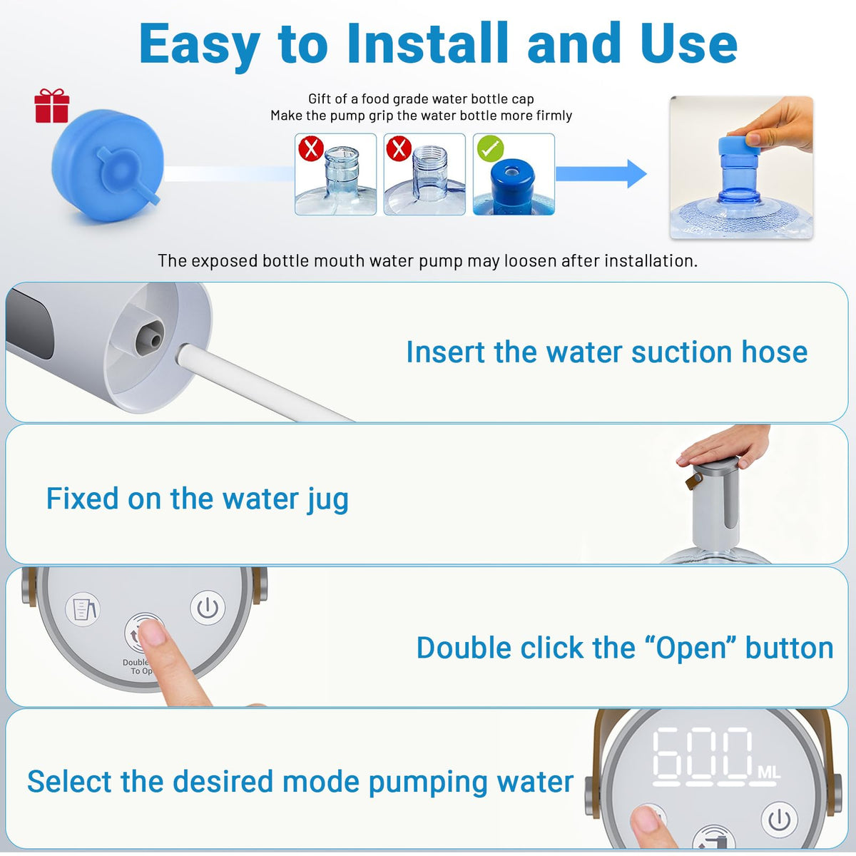 Myvision retractable water outlet simplifies alignment and tidy storage.
