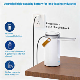 Myvision BPA-free silicone hose ensures safe drinking water transfer.