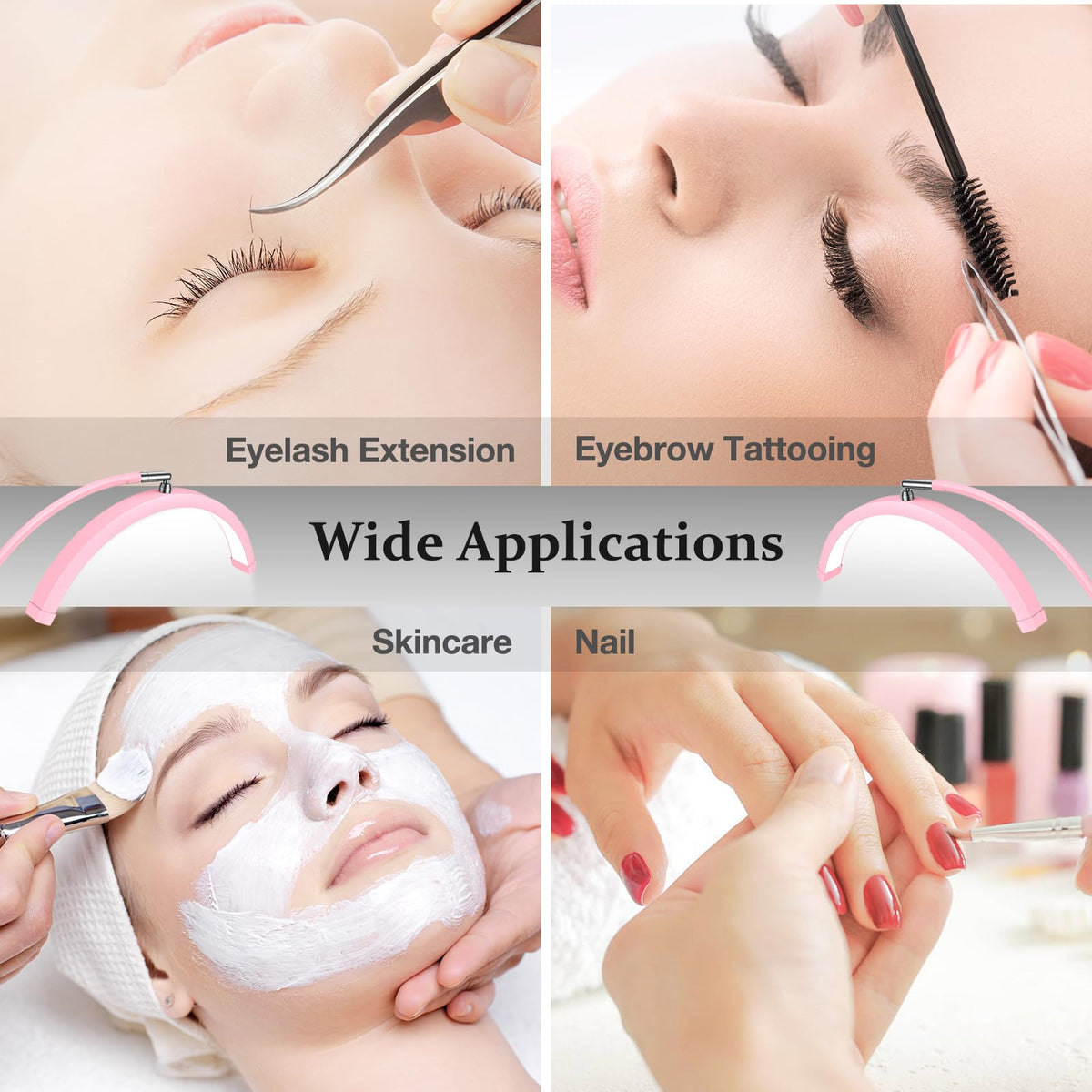 Mznoo Lash Light high CRI for accurate color rendering