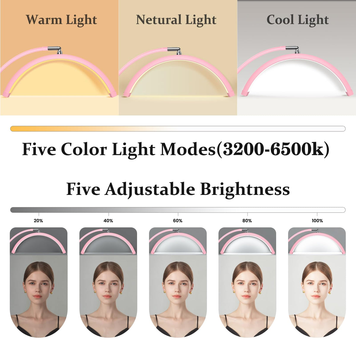 Mznoo Lash Light remote control for quick mode changes