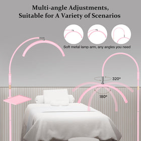 Mznoo Lash Light rotates 320 degrees for flexible setups