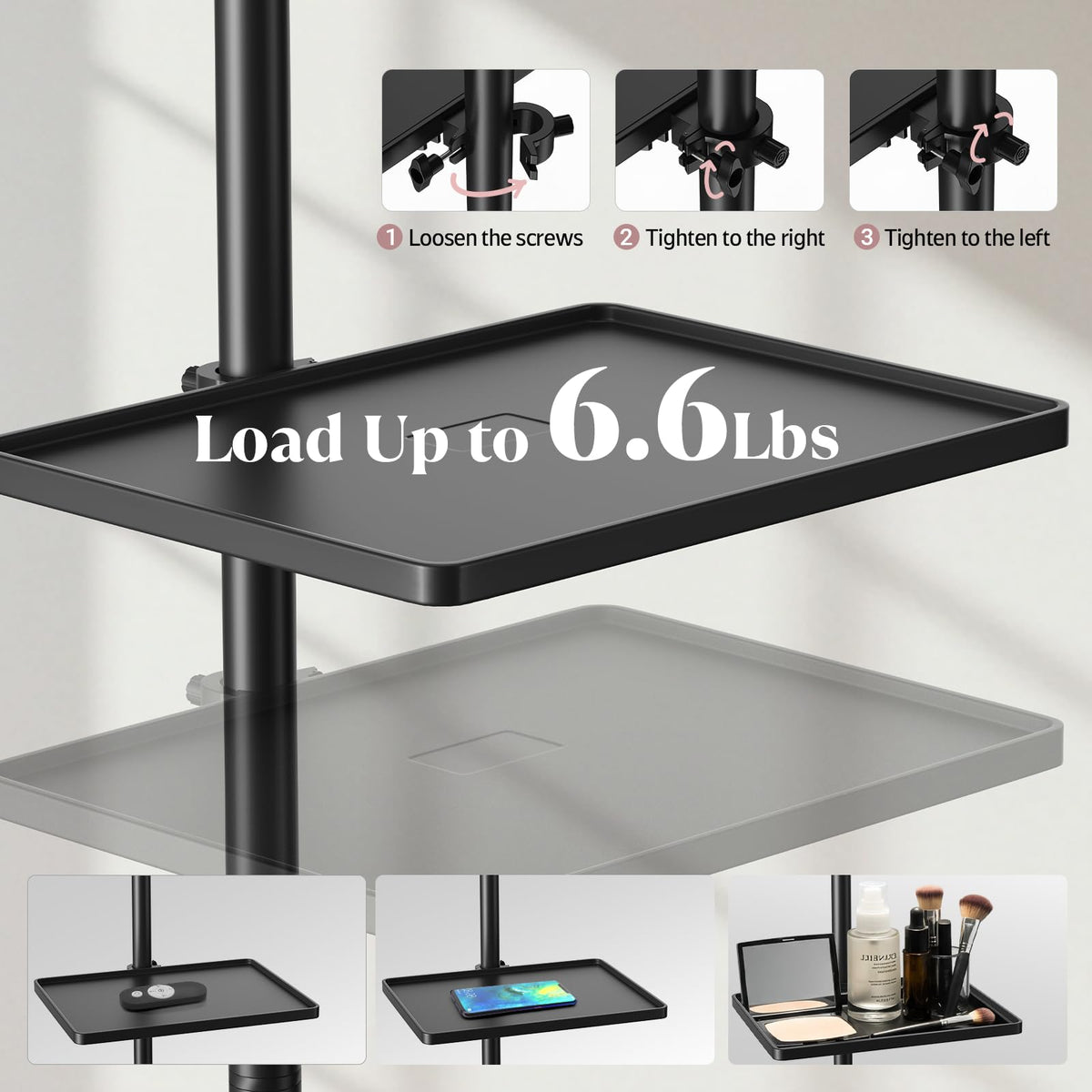 Mznoo Metal base provides stability for busy studios and keeps the head aligned.