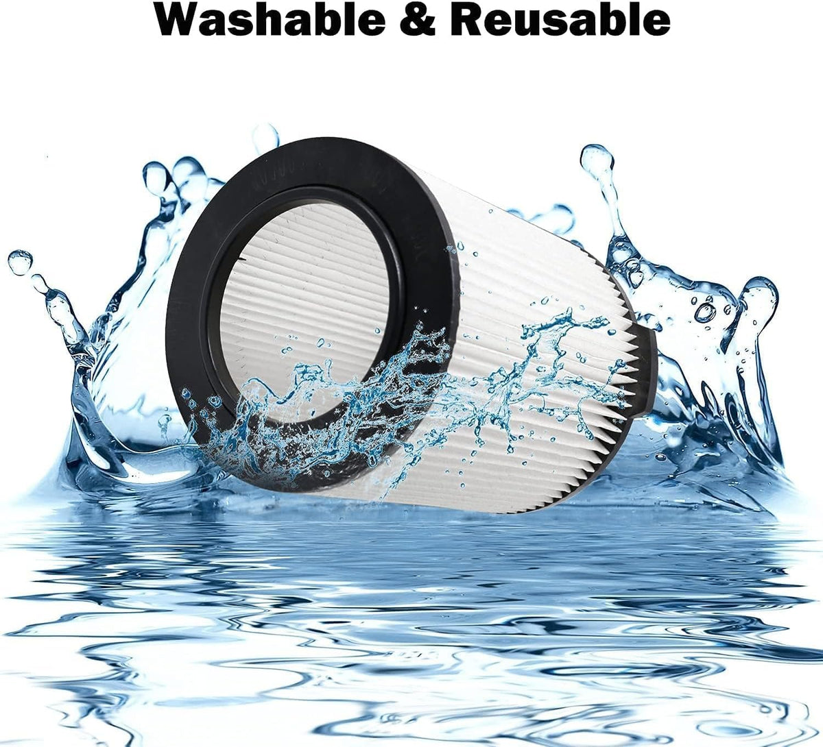 2-pack convenience helps you rotate clean filters with ease