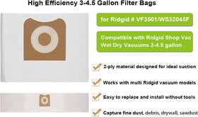 MZY compatible Ridgid vacuum filter set packaging