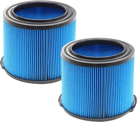 MZY VF3500 replacement filter packaging shown for Ridgid vacuums, ready for quick swap.
