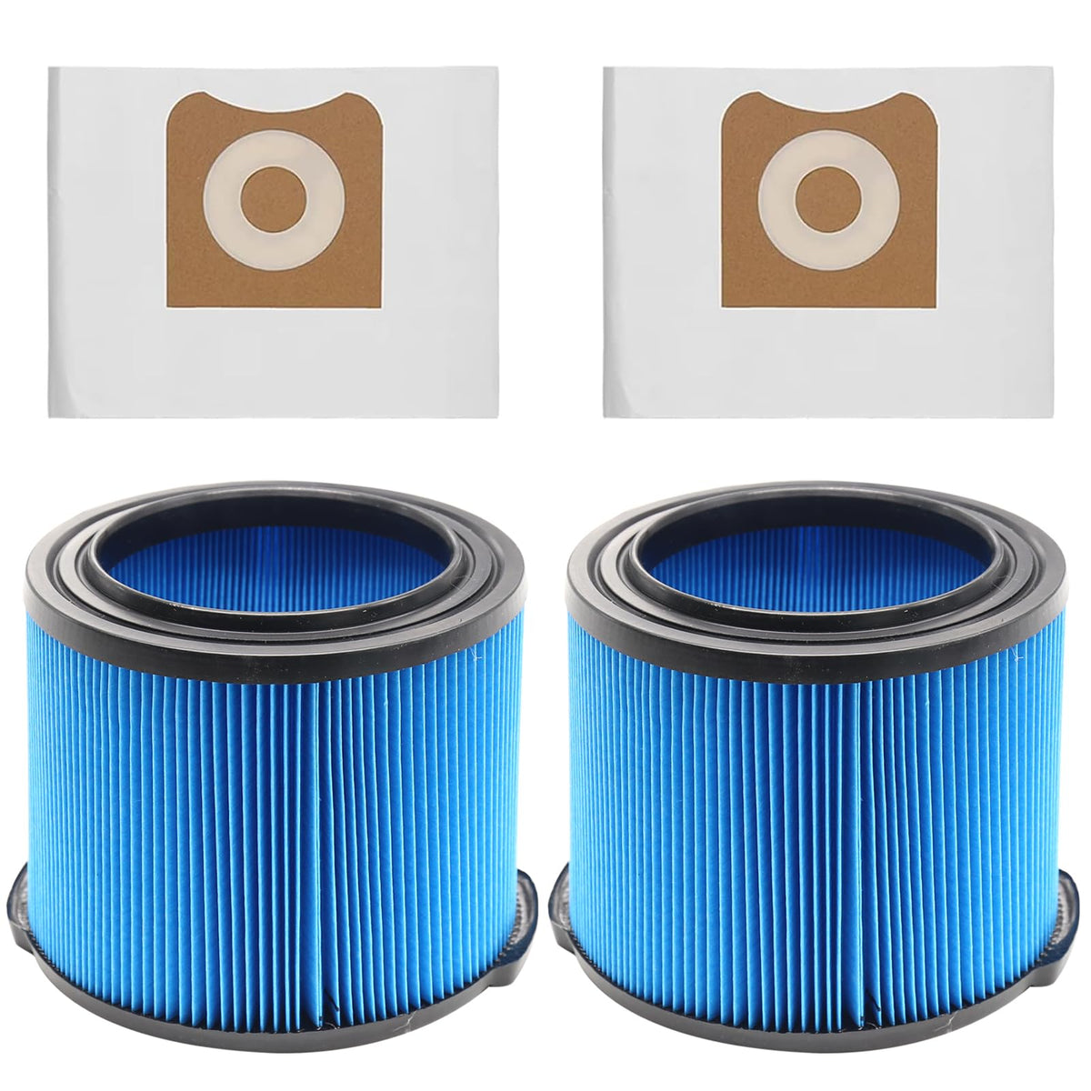 MZY VF3500 replacement filter for Ridgid vacuums captures fine dust