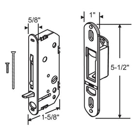 N8LokNLok Andersen 2-panel keeper kit enables secure, easy closure.