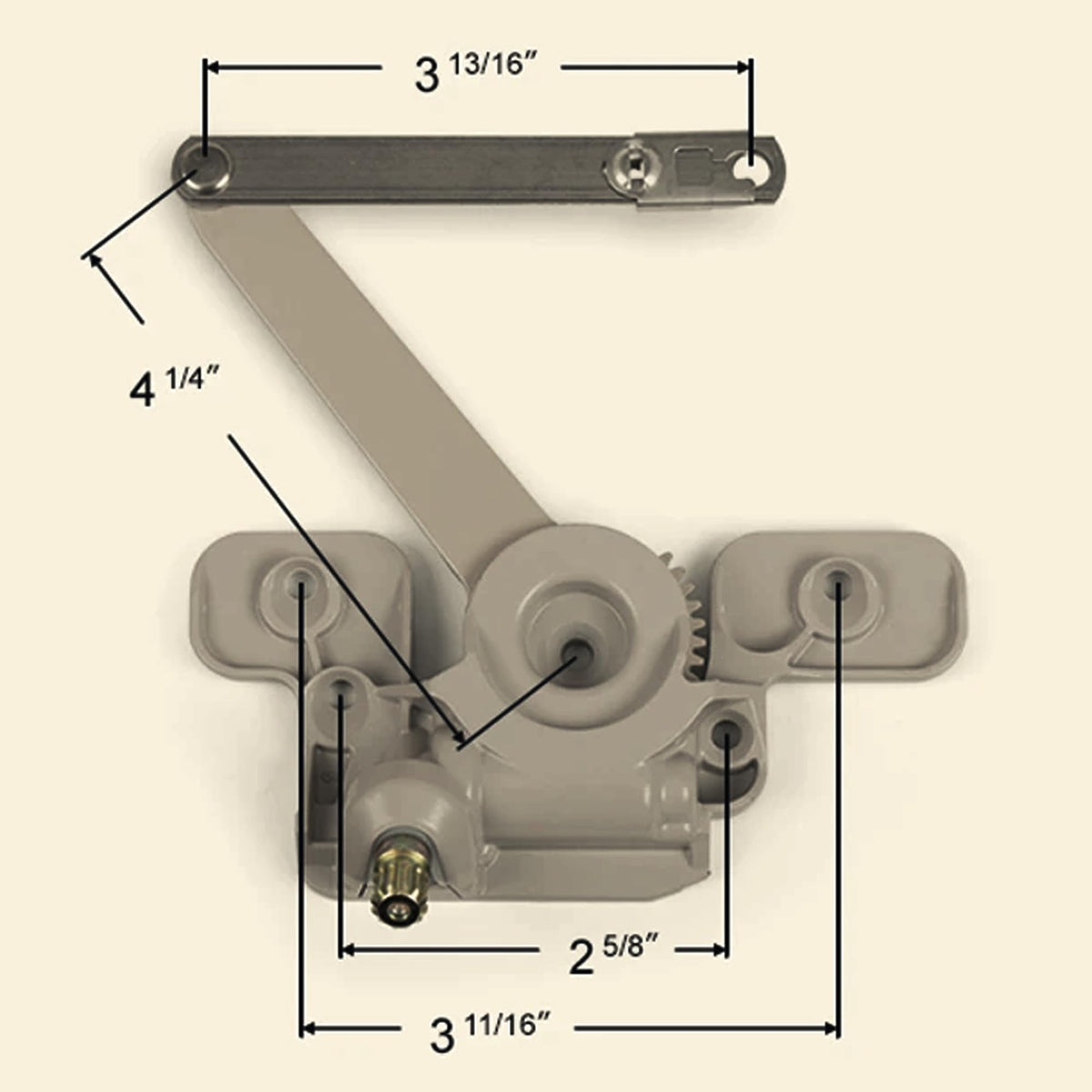 N8LokNLok Andersen E-Z casement compatibility illustration showing broad support.