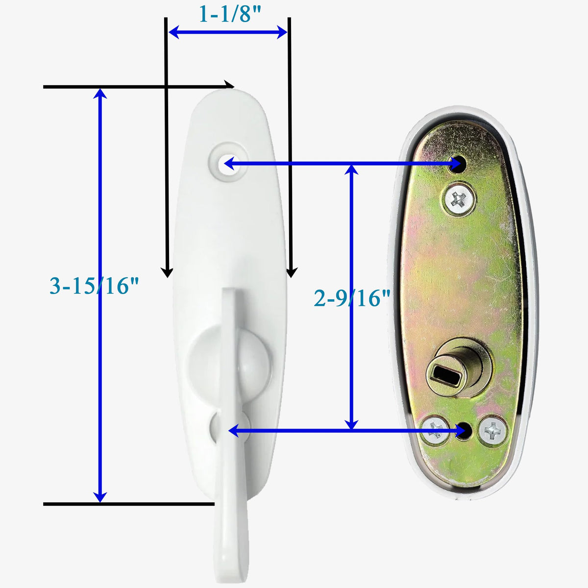 N8LokNLok universal handing demonstrates ambidextrous fit for both door sides.